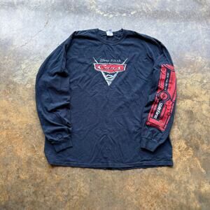 Vintage CARS 2 Disney Pixar Movie Promo Longsleeve